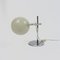 Lampada da scrivania sferica Mid-Century color crema, Immagine 7
