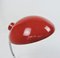 Mid-Century Adjustable Red Table Lamp 7