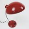 Mid-Century Adjustable Red Table Lamp 4