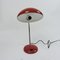 Mid-Century Adjustable Red Table Lamp 8