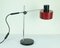 Mid-Century Red Metal & Chrome Table Lamp from Gura 6