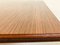Mesa de comedor extensible modelo T2 de madera de cebra de Tom Robertson para McIntosh, años 60, Imagen 6
