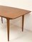 Model T2 Zebra Wood Extendable Dining Table by Tom Robertson for McIntosh, 1960s 8