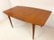Model T2 Zebra Wood Extendable Dining Table by Tom Robertson for McIntosh, 1960s 5