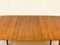 Tavolo da pranzo T2 allungabile in legno di zebrano di Tom Robertson per McIntosh, anni '60, Immagine 4
