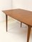 Model T2 Zebra Wood Extendable Dining Table by Tom Robertson for McIntosh, 1960s 7