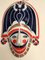 Galizische Mid-Century Masken aus Porzellan von Sargadelos, 5er Set 24