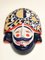 Galizische Mid-Century Masken aus Porzellan von Sargadelos, 5er Set 5
