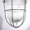 Industrial Caged Hanging Pendant Lamp, 1960s 8
