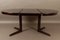Danish Mahogany Extending Dining Table by H. W. Klein for Bramin, 1970s 3
