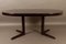 Danish Mahogany Extending Dining Table by H. W. Klein for Bramin, 1970s 2