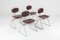 Beaubourg Wire Chairs by Michel Cadestin, 1977, Set of 8 7