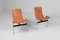 Chaises T en Cuir Cognac par Katavolos, Kelley et Littell, 1970s, Set de 2 6