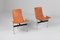 T Stühle mit Sitzfläche aus cognacfarbenem Leder von Katavolos, Kelley & Littell, 1970er, 2er Set 6