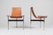 T Stühle mit Sitzfläche aus cognacfarbenem Leder von Katavolos, Kelley & Littell, 1970er, 2er Set 4