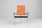 Chaises T en Cuir Cognac par Katavolos, Kelley et Littell, 1970s, Set de 2 8