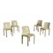Mid-Century Selene Stühle von Vico Magistretti für Artemide, 5er Set 1