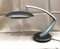 Lámpara de mesa Boomerang de metal y plástico, años 50, Imagen 3