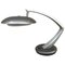 Lámpara de mesa Boomerang de metal y plástico, años 50, Imagen 1