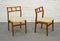 Scandinavian Teak Dining Chairs, 1960s, Set of 2, Image 1