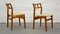 Esszimmerstühle aus Teak im skandinavischen Stil, 1960er, 2er Set 5