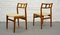 Scandinavian Teak Dining Chairs, 1960s, Set of 2 3