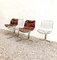 Esszimmerstühle mit Drahtgestell & Lederauflage von Gastone Rinaldi für Rima, 1974, 4er Set 10