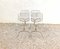 Leather and Wire Dining Chairs by Gastone Rinaldi for Rima, 1974, Set of 4 4