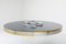 Chrome & Brass Round Dining Table by Sandro Petti for Maison Jansen, 1970s 7