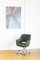 Spanish Fabric and Aluminum Swivel Chair, 1970s, Image 5