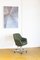 Spanish Fabric and Aluminum Swivel Chair, 1970s, Image 3