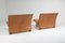 Buffalo Leather Club Chairs by Titiana Ammannati & Giampiero Vitelli, 1970s, Set of 2 5