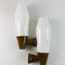 Model 6005 Ceramic and Opaline Glass Sconces from IFÖ, 1960s, Set of 2 2