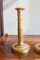 Antique Gilded Bronze Candlesticks, Set of 2 1