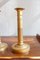 Antique Gilded Bronze Candlesticks, Set of 2, Image 2