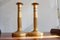 Antique Gilded Bronze Candlesticks, Set of 2 3