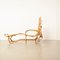 Chaise Longue Inclinable en Rotin, 1960s 5