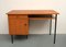 Modernist Teak Veneer & Metal Desk, 1960s 7