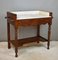 Antique French Oak and Marble Dressing Table 6