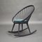 Circle Rocking Chair by Yngve Ekström for Stol AB Sweden, 1960s, Image 5