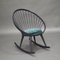 Rocking Chair Circle par Yngve Ekström pour Stol AB Sweden, 1960s 9