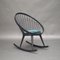 Circle Rocking Chair by Yngve Ekström for Stol AB Sweden, 1960s, Image 4