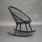 Circle Rocking Chair by Yngve Ekström for Stol AB Sweden, 1960s 3