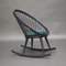 Circle Rocking Chair by Yngve Ekström for Stol AB Sweden, 1960s, Image 3