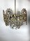 Brass and Polished Glass Chandelier from Palwa, 1970s 5