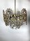 Brass and Polished Glass Chandelier from Palwa, 1970s, Image 5