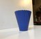 Blue Danish Ceramic Vase by Einar Johansen, 1960s 2
