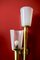 Vintage Brass & Acrylic Glass Sconces, 1950s, Set of 2 6