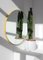 Kleiner minimalistischer versilberter Orbis Spiegel mit gelbem Rahmen von Alguacil & Perkoff 4