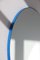 Kleiner Orbis Spiegel mit blauem Rahmen von Alguacil & Perkoff 5